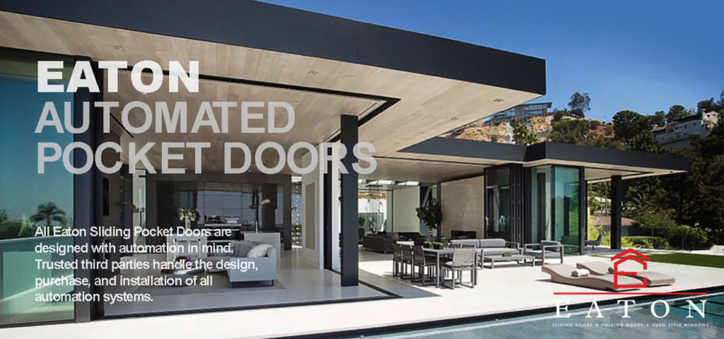 Eaton Automated Sliding Pocket Doors